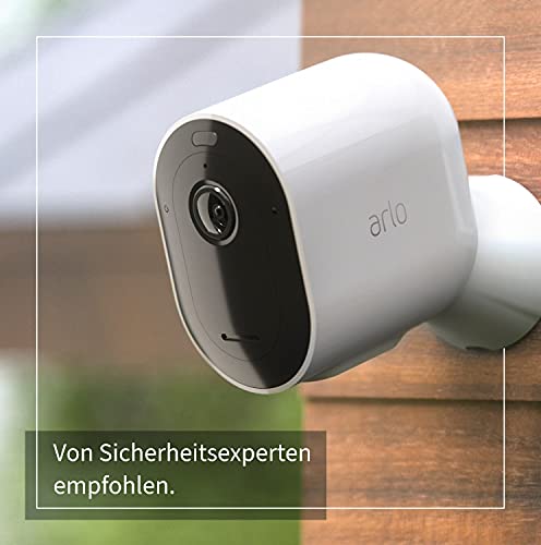 Arlo Pro3 Smart Home Zusatz Überwachungskamera und Außenladekabel Bundle - schwarz