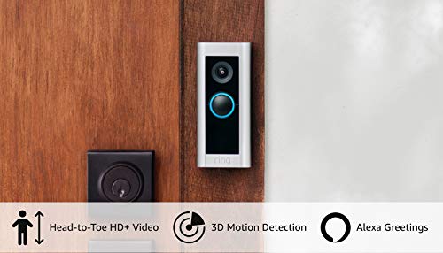 Ring Wired Doorbell Pro (Video Doorbell Pro 2) – Best-in-class with cutting-edge features (existing doorbell wiring required)