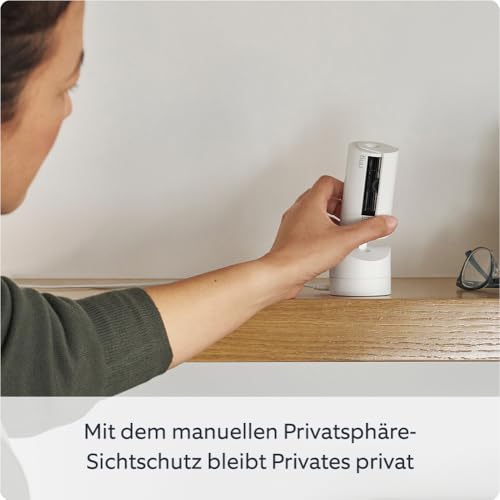 Wir stellen vor: Bewegliche Ring-Innenkamera (Pan-Tilt Indoor Camera) | Plug-in-Überwachungskamera für Haustierbesitzer | 360° schwenkbar, 169° neigbar | 30-tägige kostenlose Testphase für Ring Home