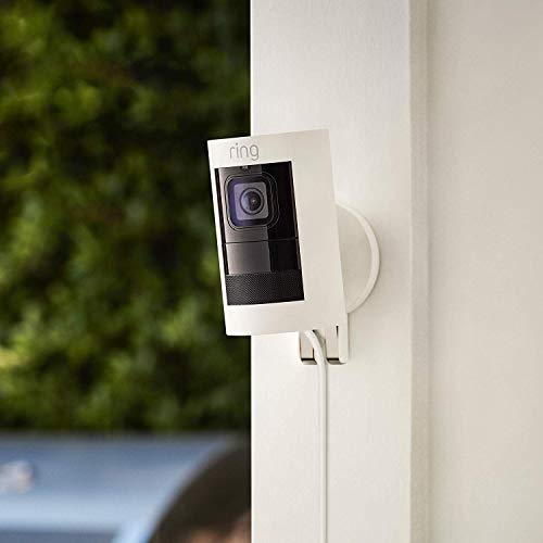 Ring Außenkamera Elite (Stick Up Cam) | HD-Sicherheitskamera mit WLAN, Überwachungskamera für aussen mit HD-Video, Gegensprech- und Nachtsichtfunktion, Kamera funktioniert mit Alexa