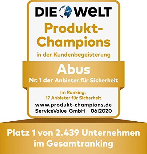 ABUS WLAN Akku Cam mit Basisstation (PPIC90000) - komplett kabellose Überwachungskamera mit Push-Nachricht bei Bewegungsalarm, Farbbildern sogar nachts sowie Zugriff per App