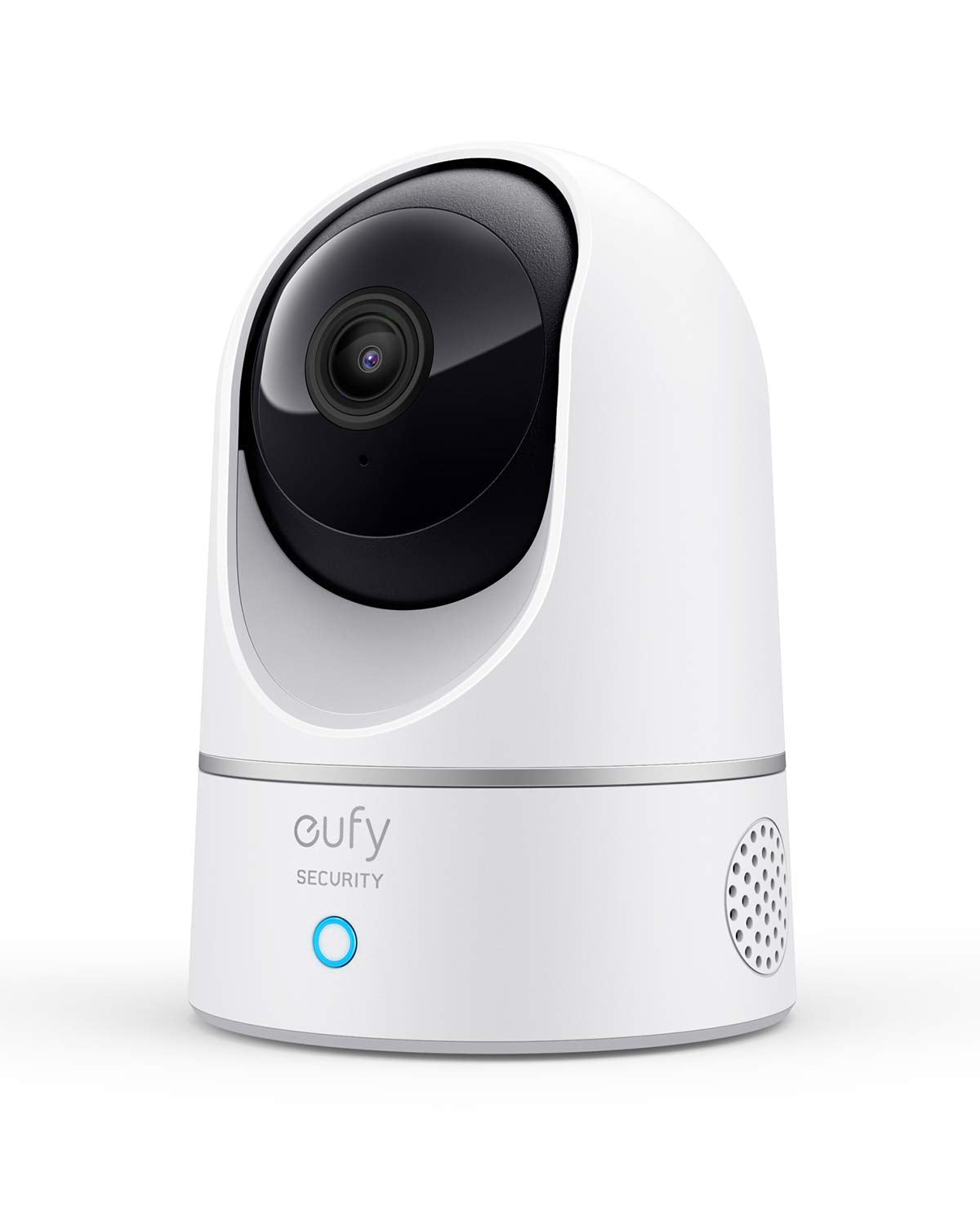 eufy Security Indoor Cam E220, 2K Überwachungskamera, Schwenk-Neige-Sicherheitskamera, WLAN, Personenerkennung, Nachtsicht, Bewegungssensor, HomeBase Nicht kompatibel(Generalüberholt)