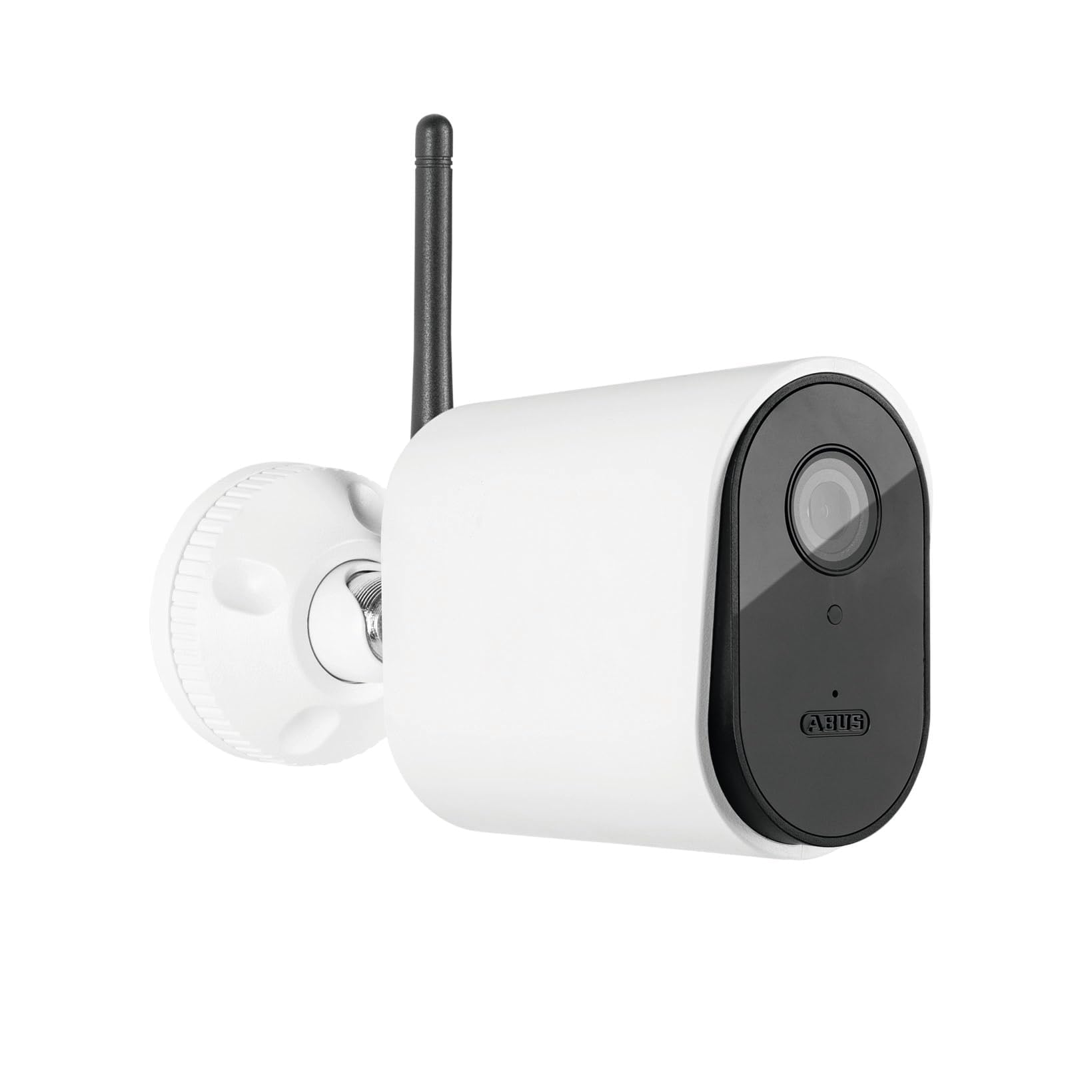 ABUS WLAN Außen-Kamera PPIC44520 - Überwachungskamera mit App, Bewegungserkennung, Objektunterscheidung, Push-Benachrichtigung, Nachtsicht, 8-GB-Speicherkarte, 1080p/Full HD, Masking, Weiß