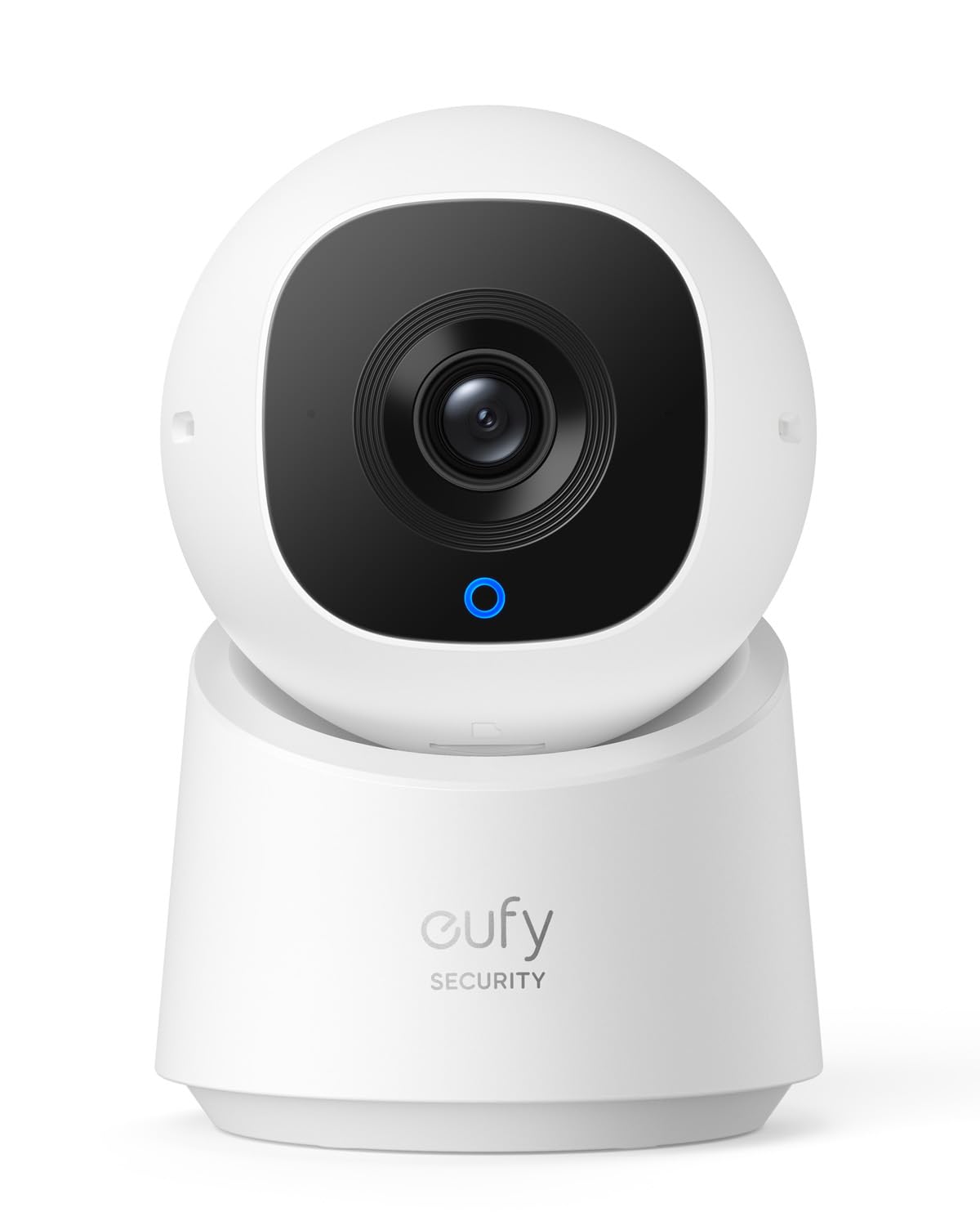 eufy Security Indoor Cam C210, 1080p Überwachungskamera Innen, WLAN, Schwenkbar, 360-Grad Kameraüberwachung Innen, mit Nachtsicht, KI für Personen, Haustiere & Bewegungsverfolgung, Indoor Kamera