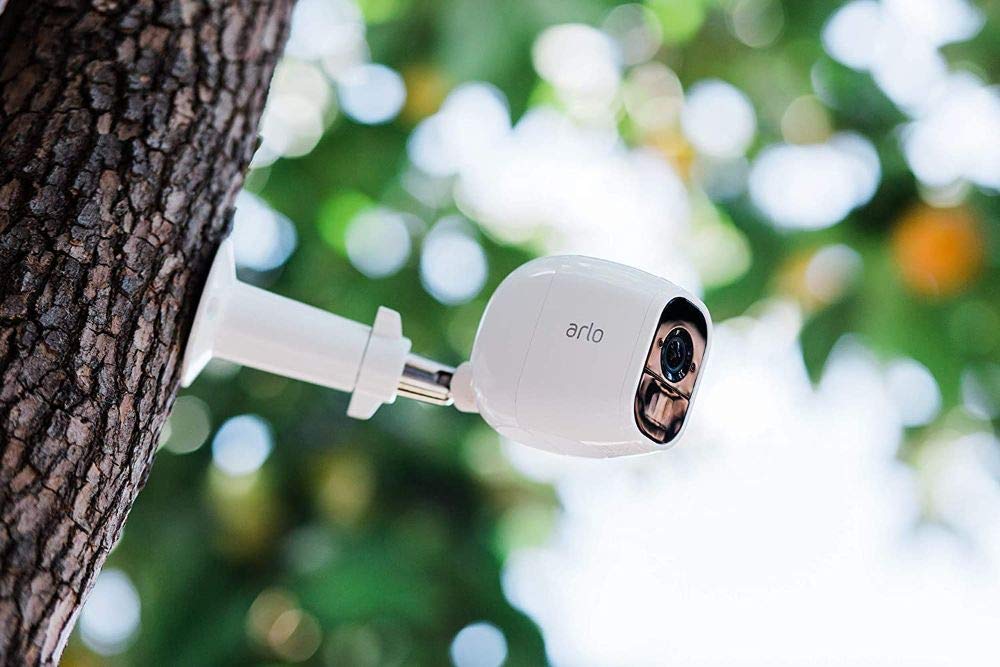 Arlo Pro2 Überwachungskamera & Alarmanlage, 1080p, Zusatzkamera, kabellos, Aussen, Bewegungsmelder, Nachtsicht, 130 Grad Blickwinkel, Smart Home,WLAN, 2-Wege Audio, wetterfest, VMC4030P