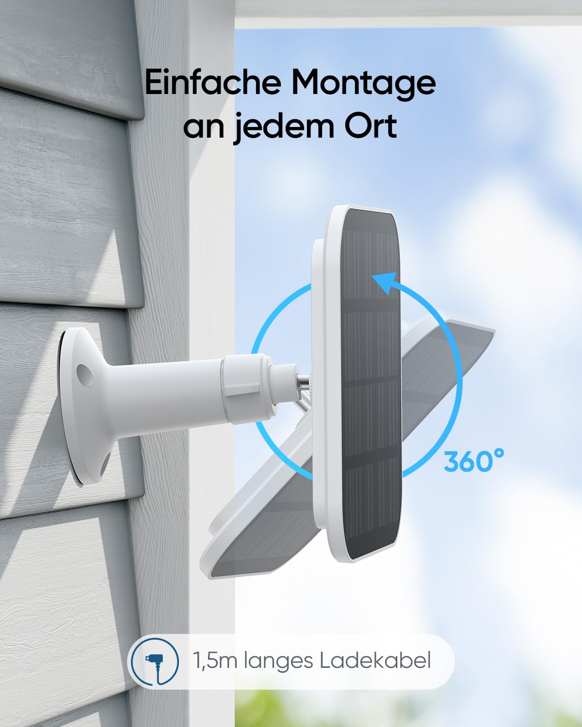 eufy Security eufyCam 2C Pro 2-Kamera-Set, Überwachungskamera Aussen Solar mit 2K Auflösung, HomeKit-Kompatibilität, IP67-Wetterfest, Farb-Nachtsicht, Ohne ABO-Gebühren