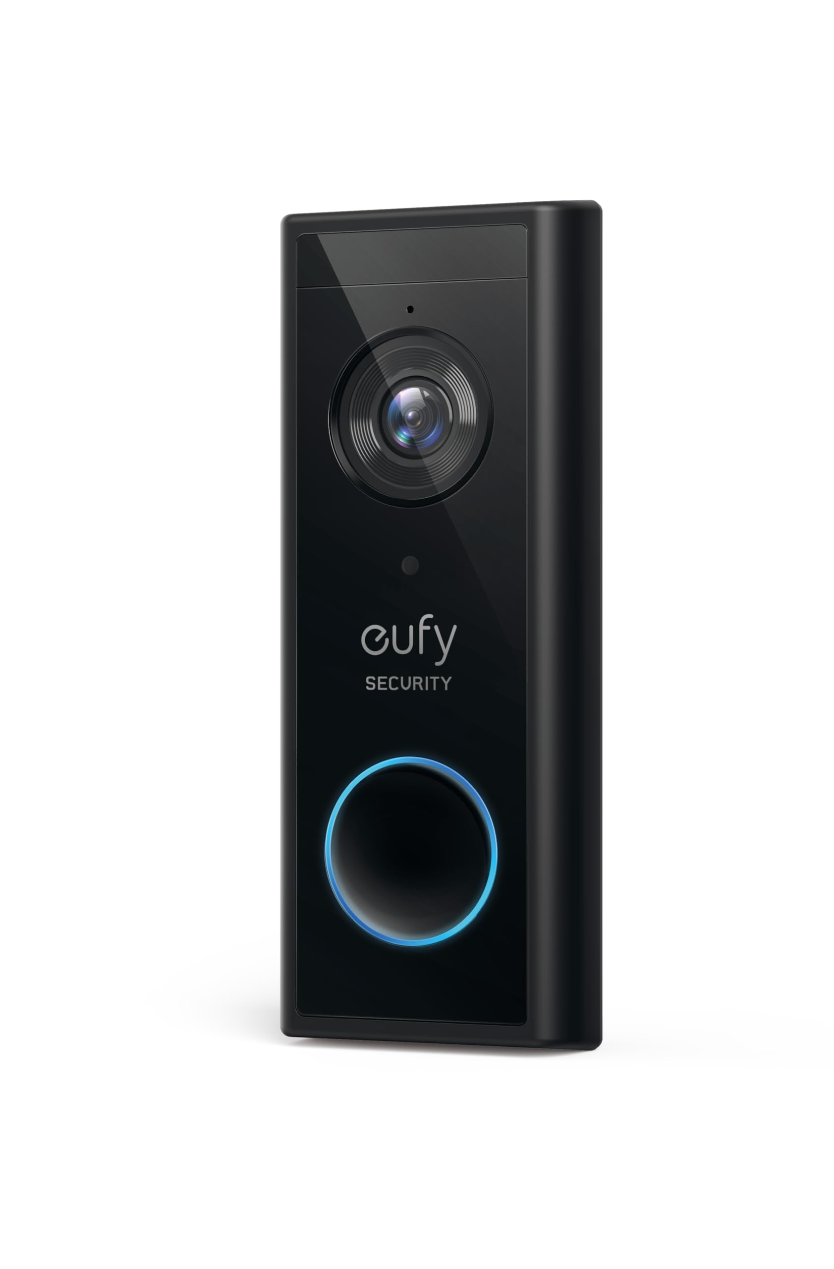 eufy Security, zusätzliche kabellose Video-Türklingel Akku, 2K HD,Türklingel mit Kamera-Funktion,Gebührenfreie Nutzung,Personenerkennung,Audiofunktion,kinderleichte Installation (HomeBase 2 notwendig)