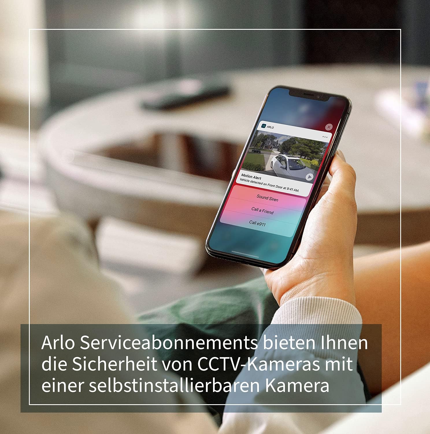 Arlo Pro3 WLAN Überwachungskamera aussen, 2K, Zusatzkamera, kabellos, Bewegungsmelder, Farbnachtsicht, 2-Wege Audio, SmartHub benötigt, mit 90-tägigem Arlo Secure Plan Testzeitraum, VMC4040P